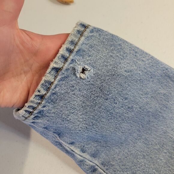 Levi's 9922 Vintage 90's Orange Tab Women's Plus Size 18 Long Flawed - Picture 4 of 15